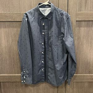 Men’s Banana Republic Lux Stretch Poplin - Slim Fit - Giraffe Print